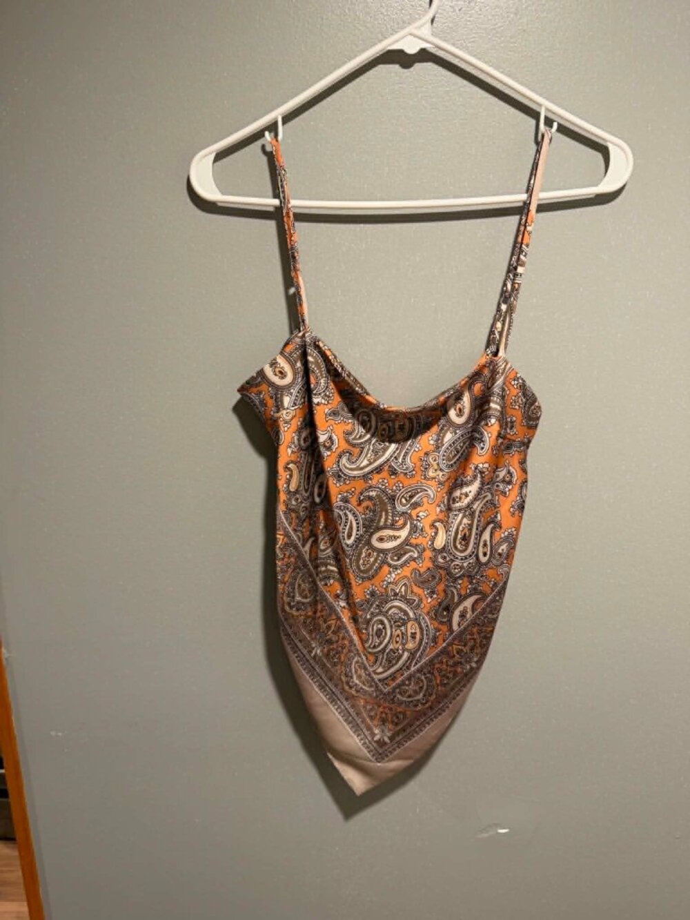 Bandana Cropped Top
